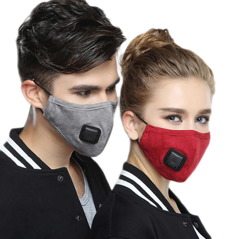 Wecan Тканевая маска для лица mascarillas PM2.5 противодымчатая/Пылезащитная mascaras с 10 шт.