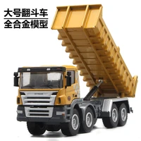 simulation engineering transport vehicle model alloy pull back toys childrens diecast toy car play house toy christmas gift