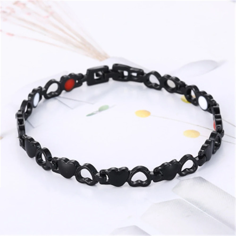 Браслет для женщин и мужчин браслет с сердечками магнитный цепочка | Украшения