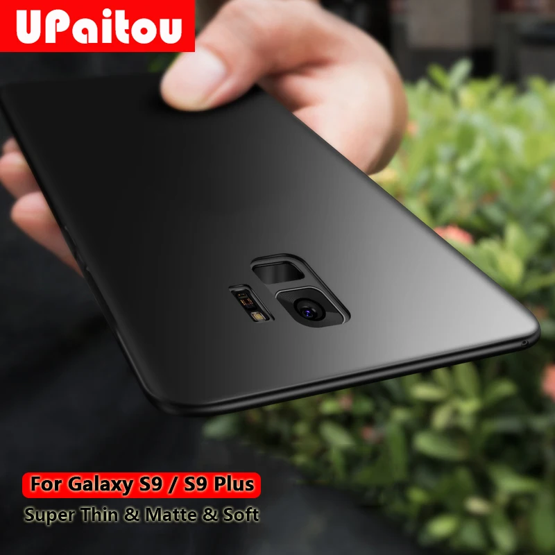 UPaitou Case for Samsung Galaxy S10 e Lite S9 S8 Plus Note 10 Pro 9 8 Soft Silicone Matte Ultra Thin Cover Note10 |