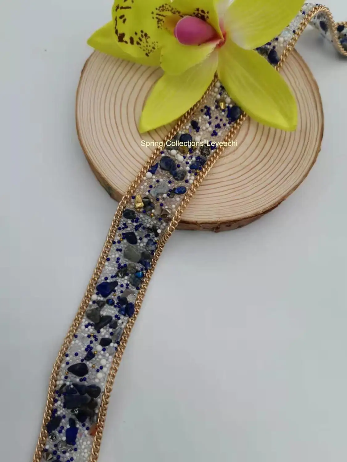 Бесплатная доставка 2*50 см/Лот лента цепочка для торта обрезка свадебное