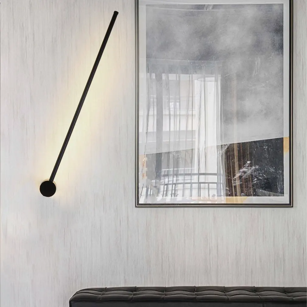

Led Wall Lamp Long Wall Light Decor For Home Bedroom Living Room Surface Mounted Sofa Background Wall Sconce Lighting Fixture