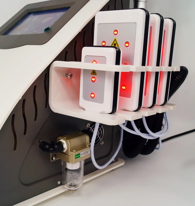 

TM: Au-61B Hot Sale 6 in 1 Body Slimming Cavitation Vacuum RF Machine