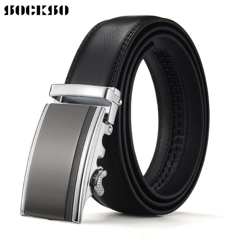 Новый брендовый мужской ремень с автоматической пряжкой высококачественный