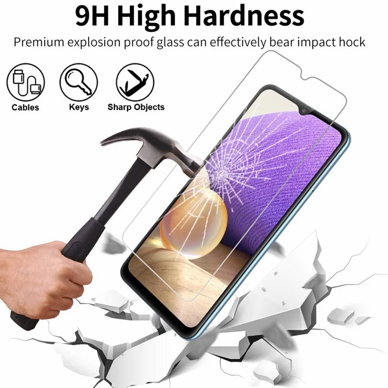 

Защитное стекло 9H для samsung A32, A325F, DS, A52, A525F, A72, A725F, A02, A022G, S21, galaxy A 32, 52, 72, 02