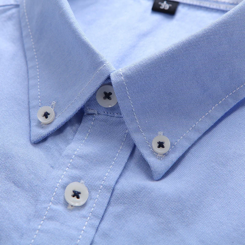 

Loldeal Men Short Sleeve Shirt Solid Color Comfortable Cotton Casual Holiday Slim Fit