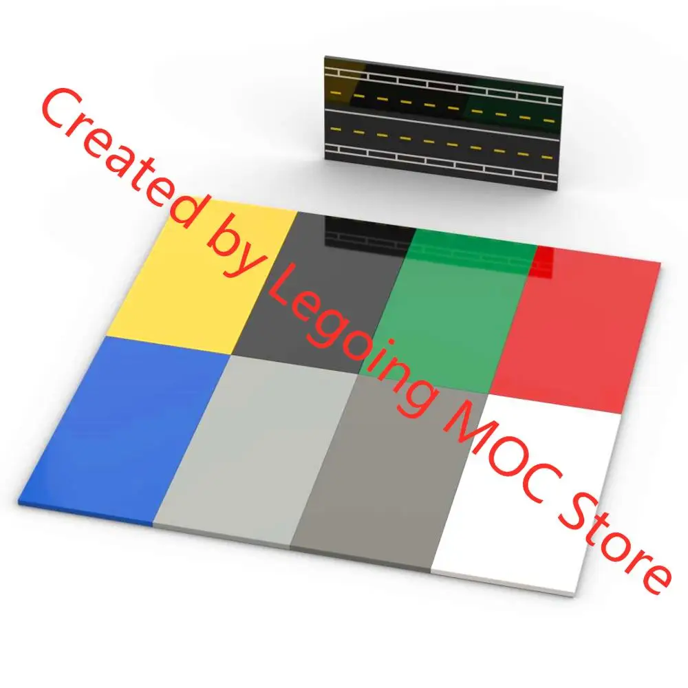 

Science and technology building particle building block parts moc90498 / 48288 8 * 16 light flat panel DIY creative assembly toy