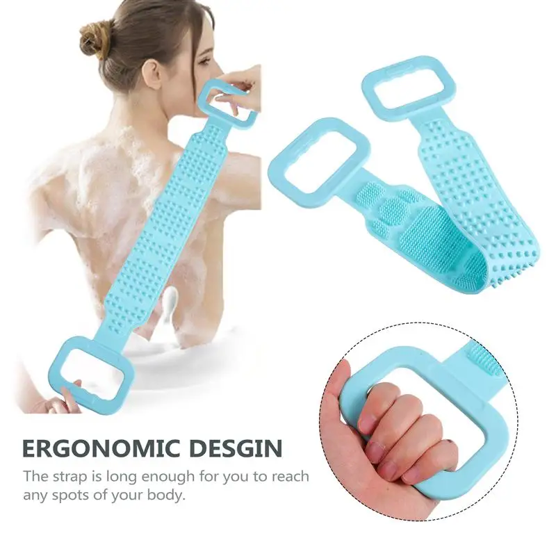 

Long Bath Towel Shower Towel Back Body Exfoliating Belt for Bathroom Home