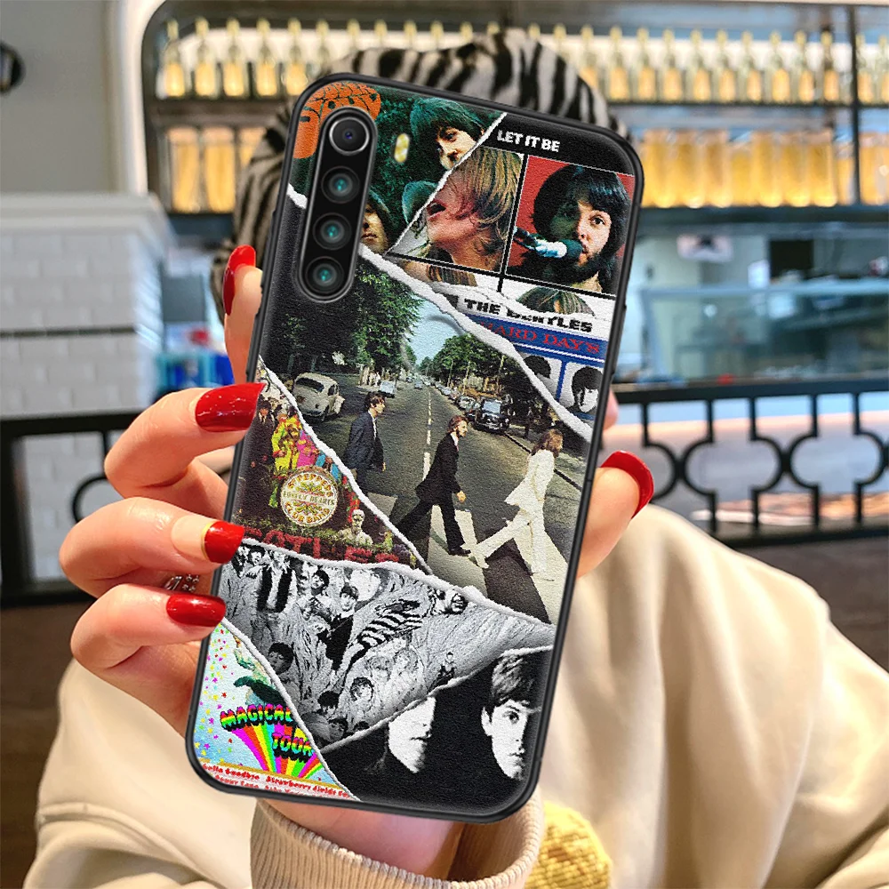 

Beatle Rock and Roll Phone case For Xiaomi Redmi Note 7 7A 8 8T 9 9A 9S 10 K30 Pro Ultra black pretty cell cover art cover