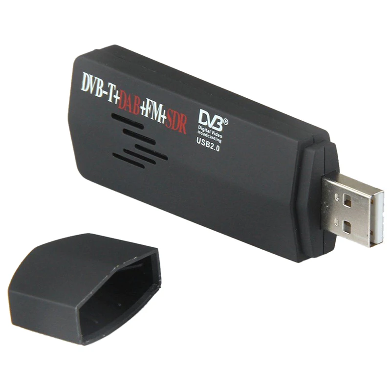 R820T + RTL2832U USB 2 0 DVB-T SDR FM DAB ТВ тюнер приемник палка для ПК ноутбука | Электроника
