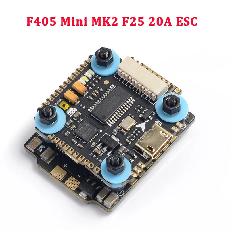 Diatone MAMBA F405 Mini MK2/F722/F722S Betaflight Полетный контроллер и F40 40A/F25 50A бесщеточный ESC для радиоуправляемого дрона запчасти