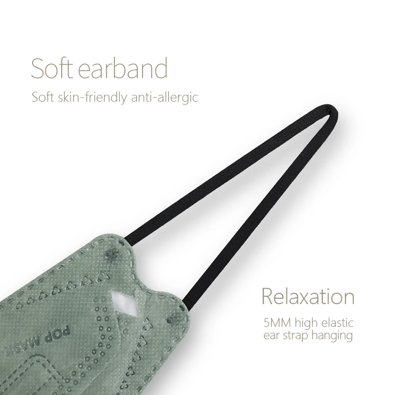 4-слойная цветная Корейская FFP2 маска рыба KN95 маски-кариллы фильтр fpp2 Утвержденная