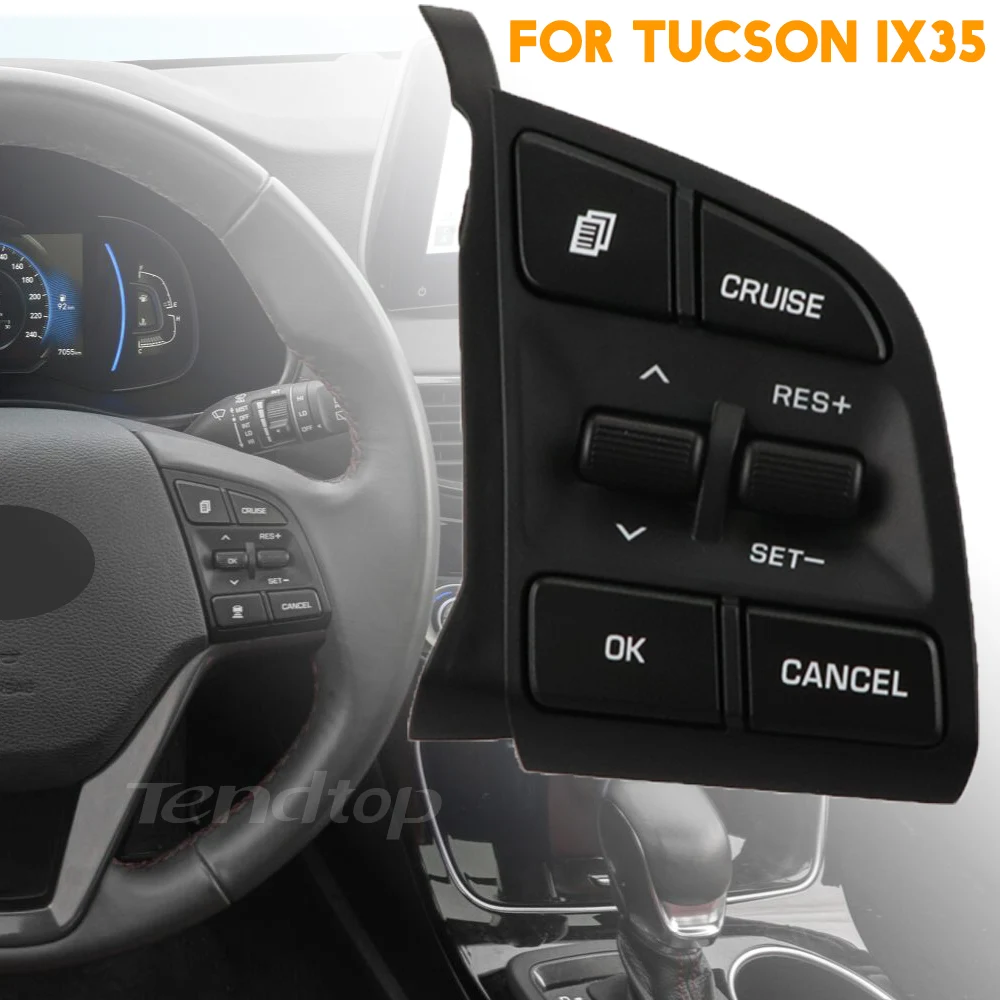 

Steering Wheel For Tucson TLC IX35 1.6T/2.0 Right Cruise Control Button Bluetooth Audio Phone Volume Switch Car 96720D3210