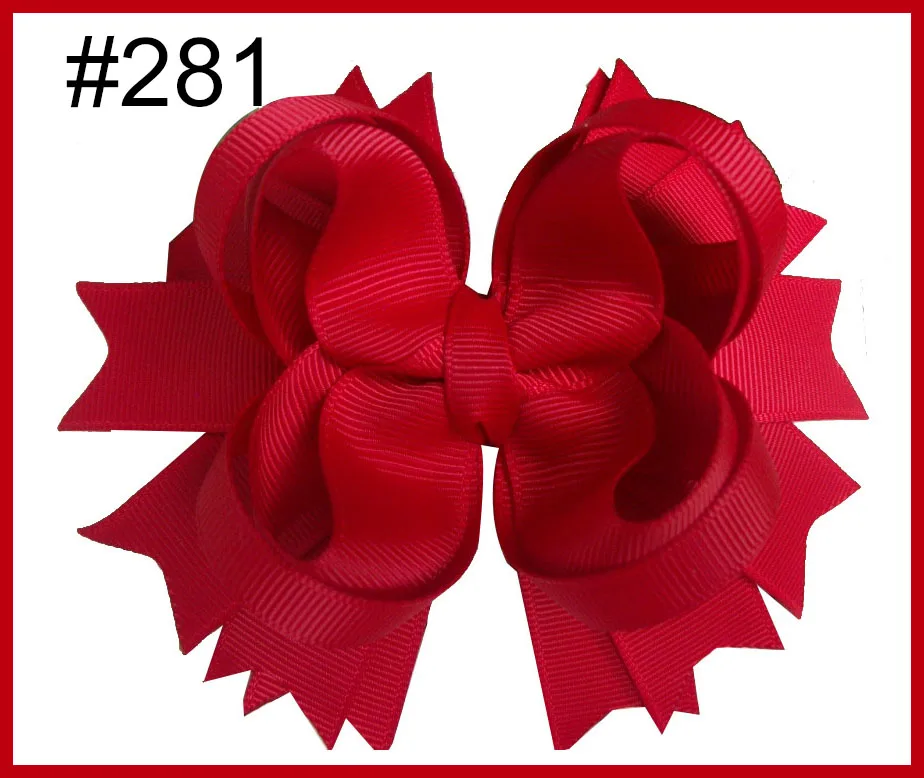 Новинка, 12 шт., 5,5 дюйма, вдохновленный бант волосы популярный персонаж, бант для волос с линованными зажимами, бант для волос для девочек