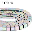 BTFBES светильник-фиолетовый гематит натуральный камень 2346 мм очаровательные бусины россыпью для изготовления браслетов ручной работы Diy ювелирные аксессуары