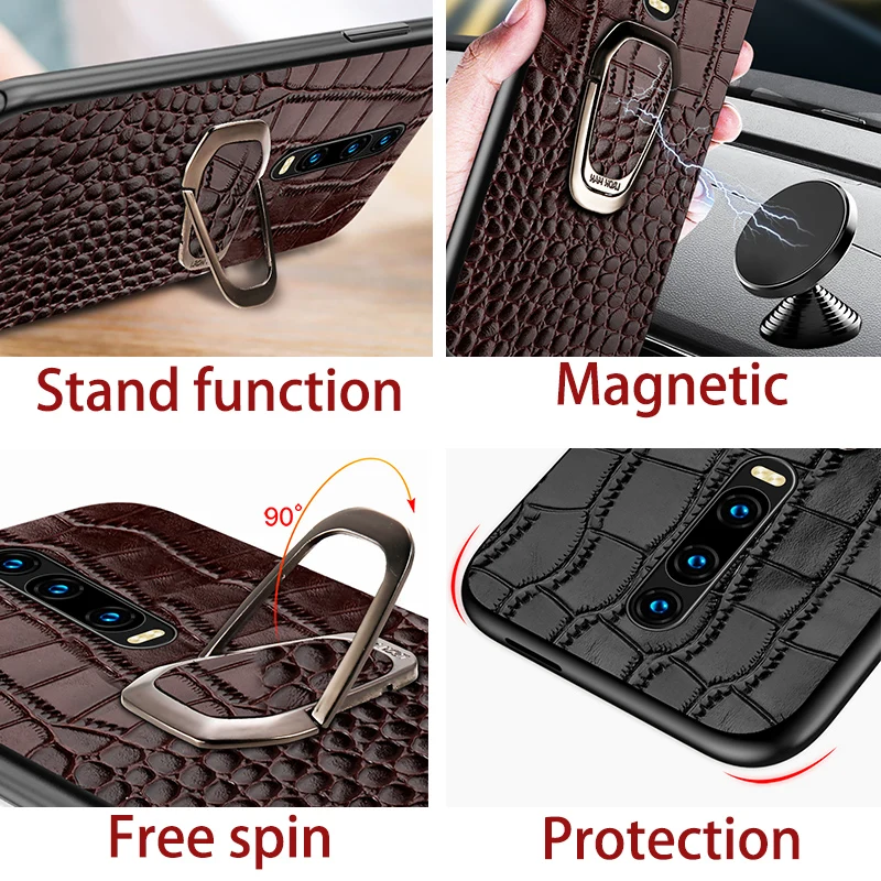 leather phone case for xiaomi redmi note 11 pro k30s for mi 9 9t 10 ultra 10t lite poco x3 x2 f2 pro f1 max3 magnetic case free global shipping