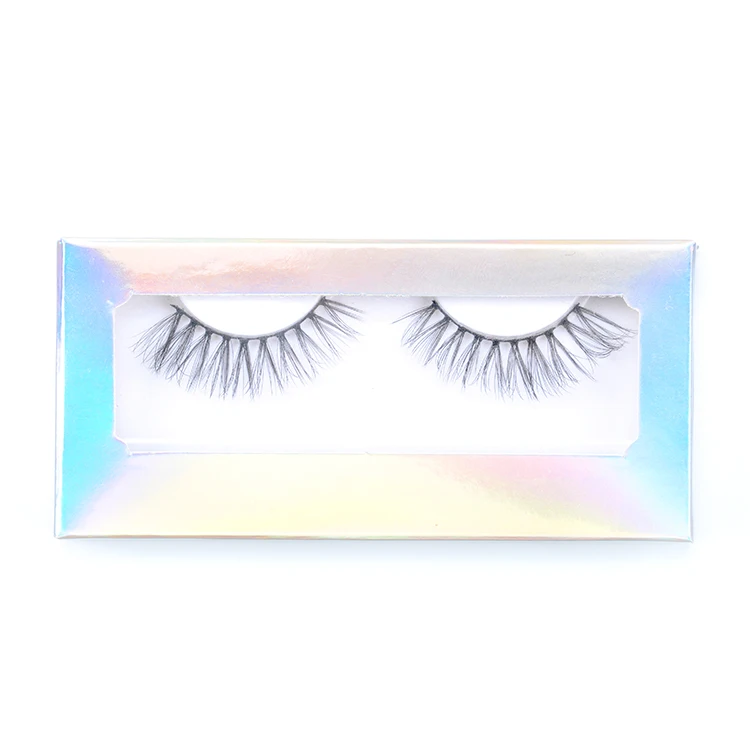 3D Silk False Eyelashes Handmade Lashes Full Strip Mink 100% Cruelty Makeup Soft Fake | Красота и здоровье