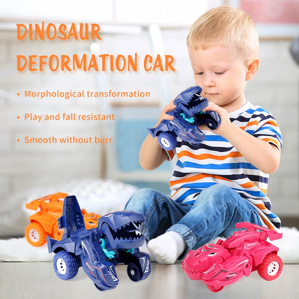 2 в 1 автомобиль-динозавр |
