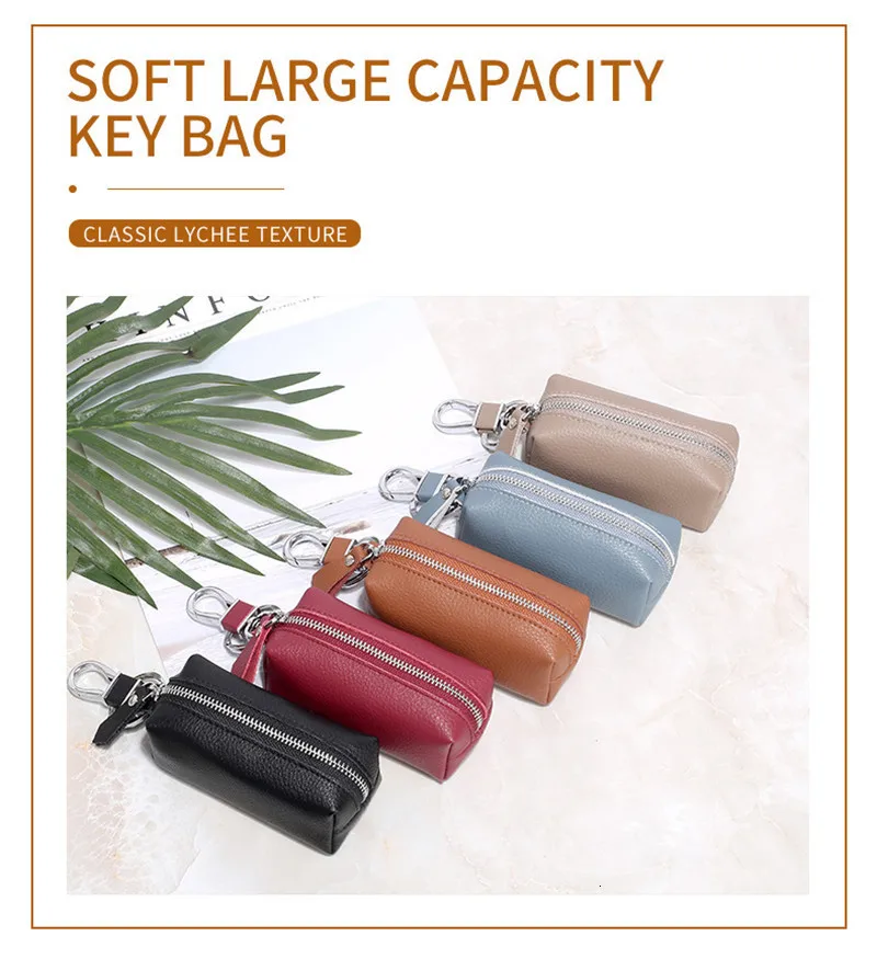 Горячая Распродажа, держатель ключей для автомобиля, натуральная кожа, портмоне для мужчин, кошельки для ключей, Женские ключницы, плюс дизайнерский чехол для ключей с брелоком
