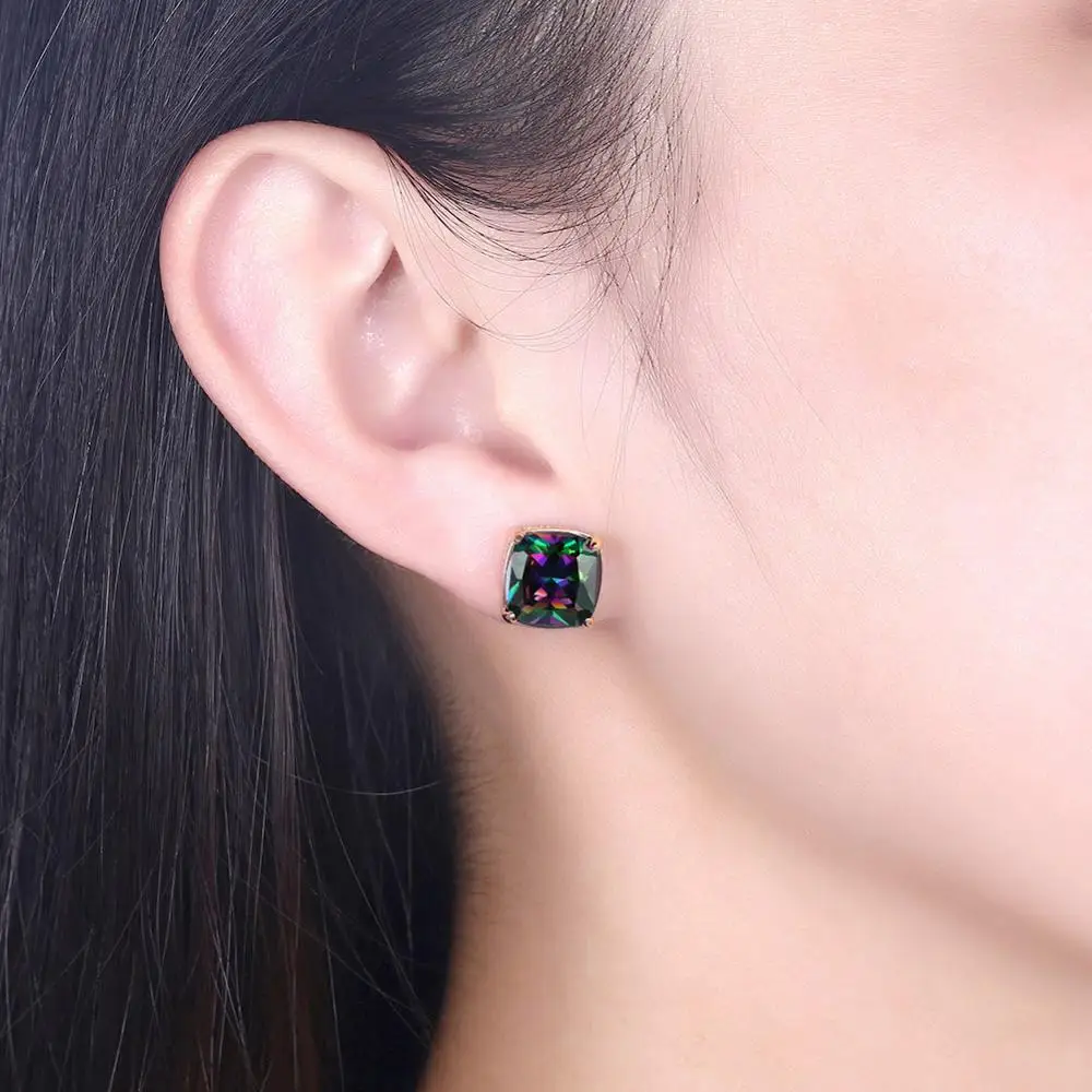 

CFK 925 Sterling Zilveren Oorbellen Eenvoudig Ontwerp Zirconia Vrouw Oorbellen Sieraden Te Sturen Vrienden Geschenken