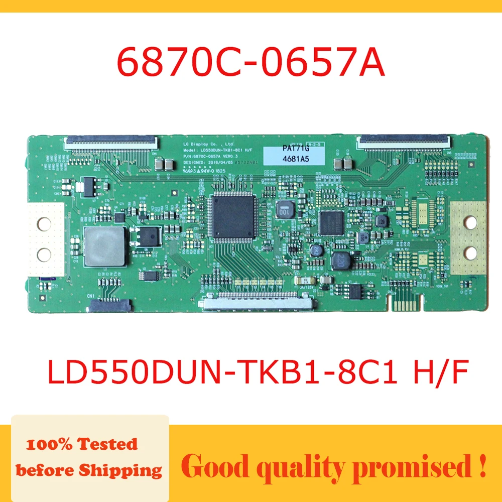 6870C-0657A оригинальная плата LG T-con 6870C 0657A для ТВ логическая LD550DUN-TKB1-8C1 H/F 6870C0657A |