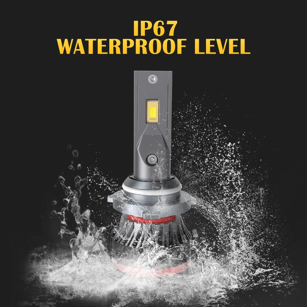 

Route101 9006 HB4 LED Canbus Headlight Bulb 6000K Anti Error Conversion Kit for Auto 12v-24v Car Light Lamp