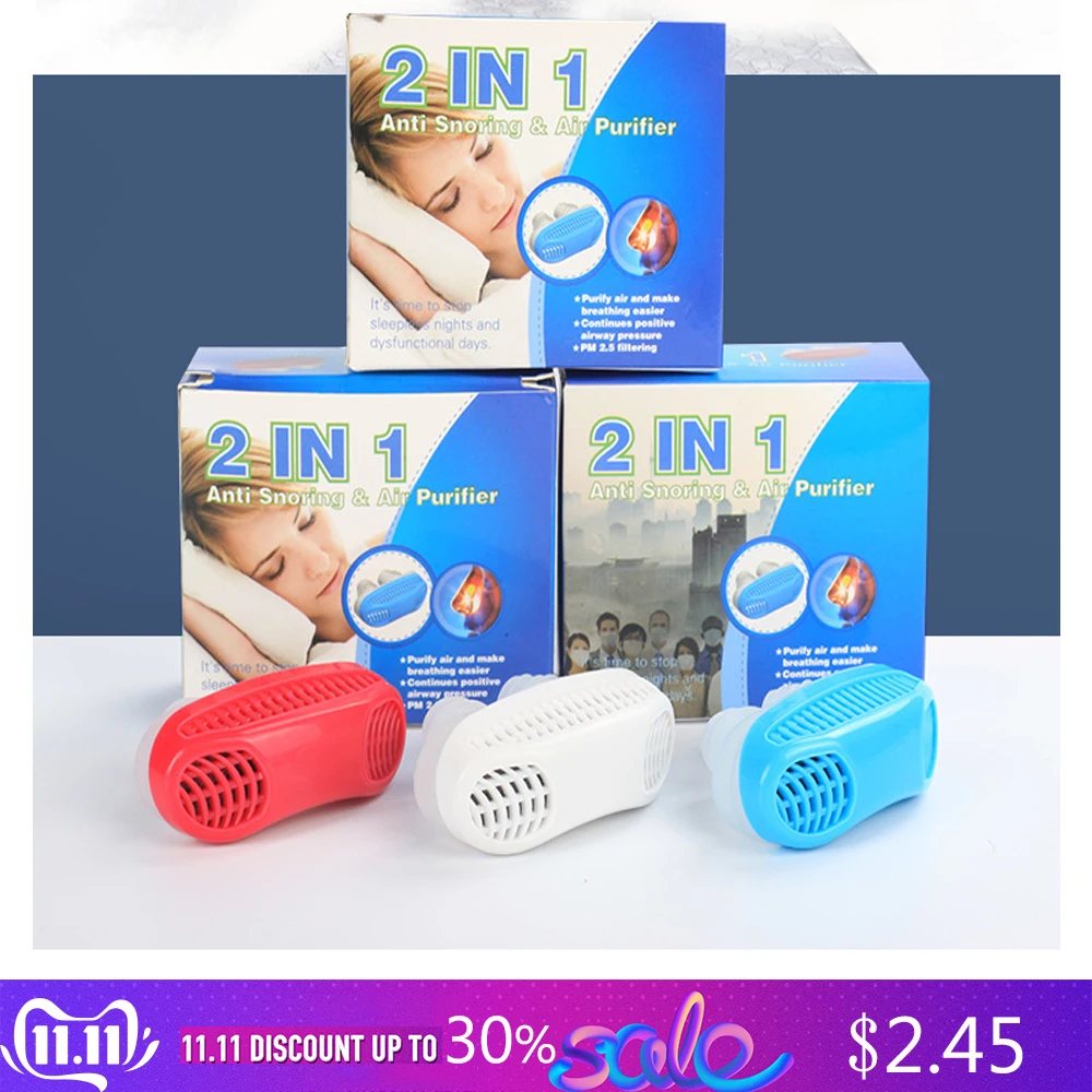 1 шт. силиконовый спящий анти храп ABS Храп Пробка носовой респиратор устройство