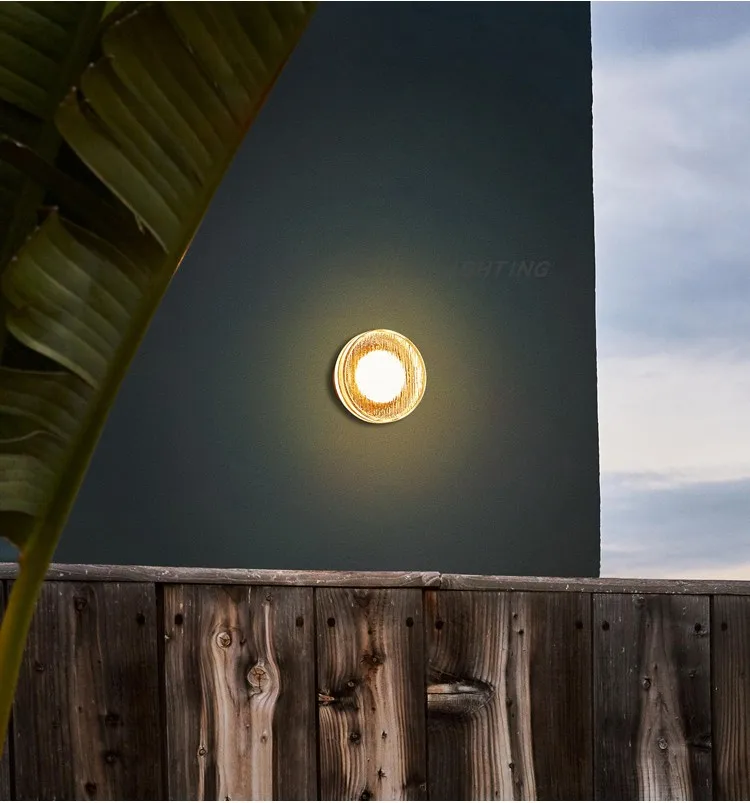 

Light luxury corridor aisle art wall lamp designer bathroom mirror front lamp modern Nordic balcony porch ceiling lamp