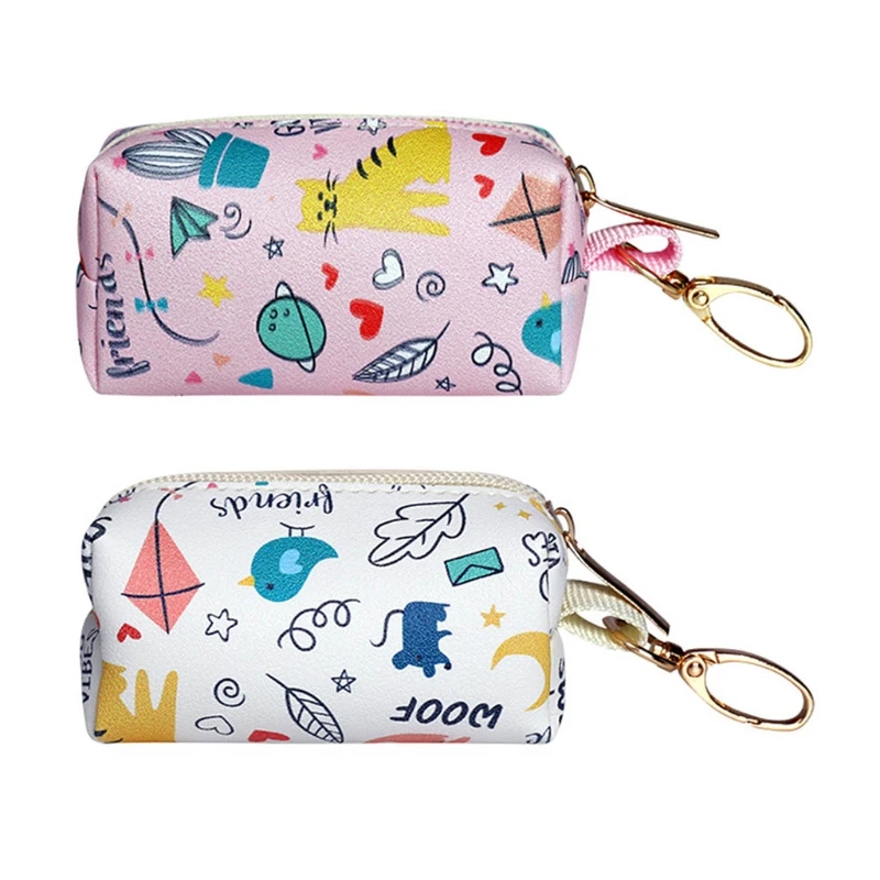 

Dog Waste Poop Bag Bird Pattern Dispenser Puppy Pick-Up Travel Bags Lightweight Soft Great for Walking Running Hiking