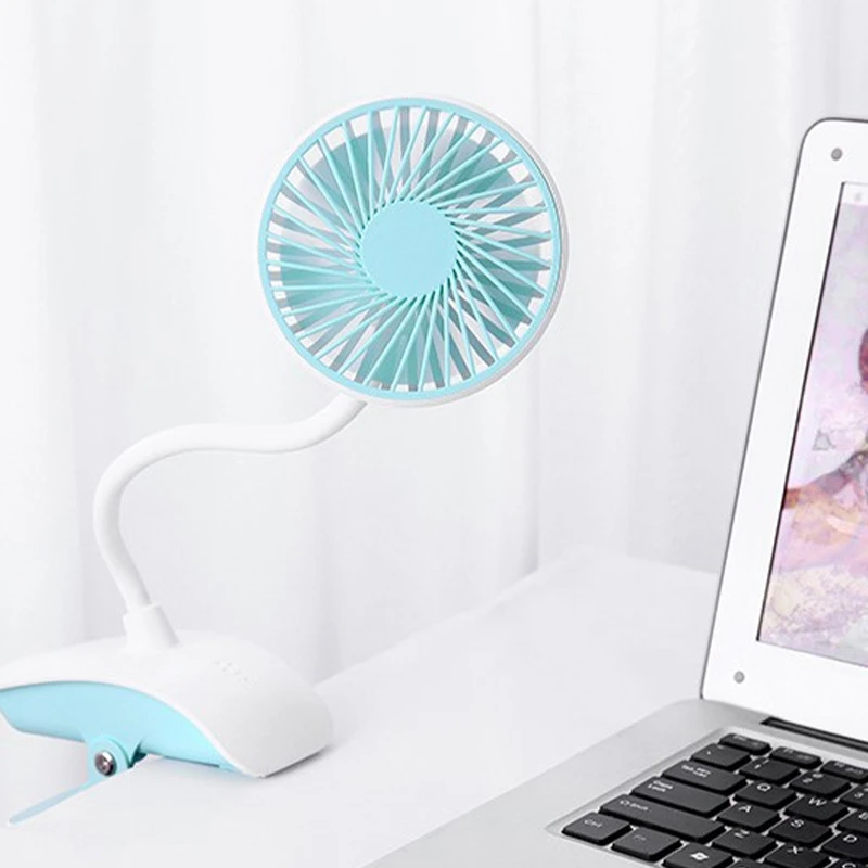 Настольный мини-вентилятор с зарядкой по USB бесшумный портативный вентилятор 3