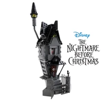 disney 427pcs jack skellington house nightmare before christmas figures building blocks diy toys bricks gift for kid