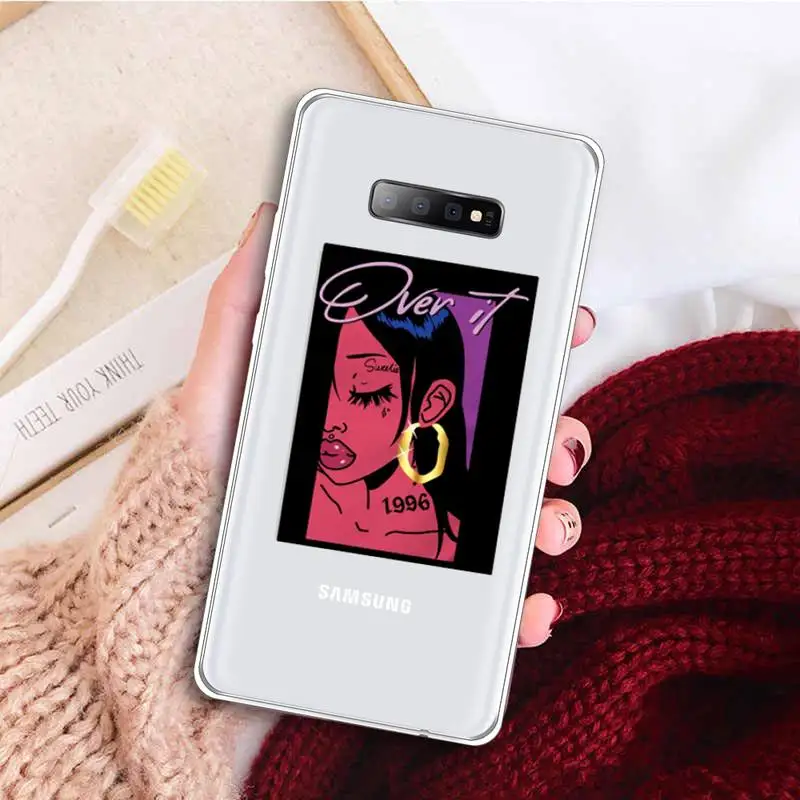

Summer Walker Over It RNB Rapper Phone Case Transparent For Samsung Galaxy S A 5 7 8 9 2015 20 edge plus 10 e lite 2019