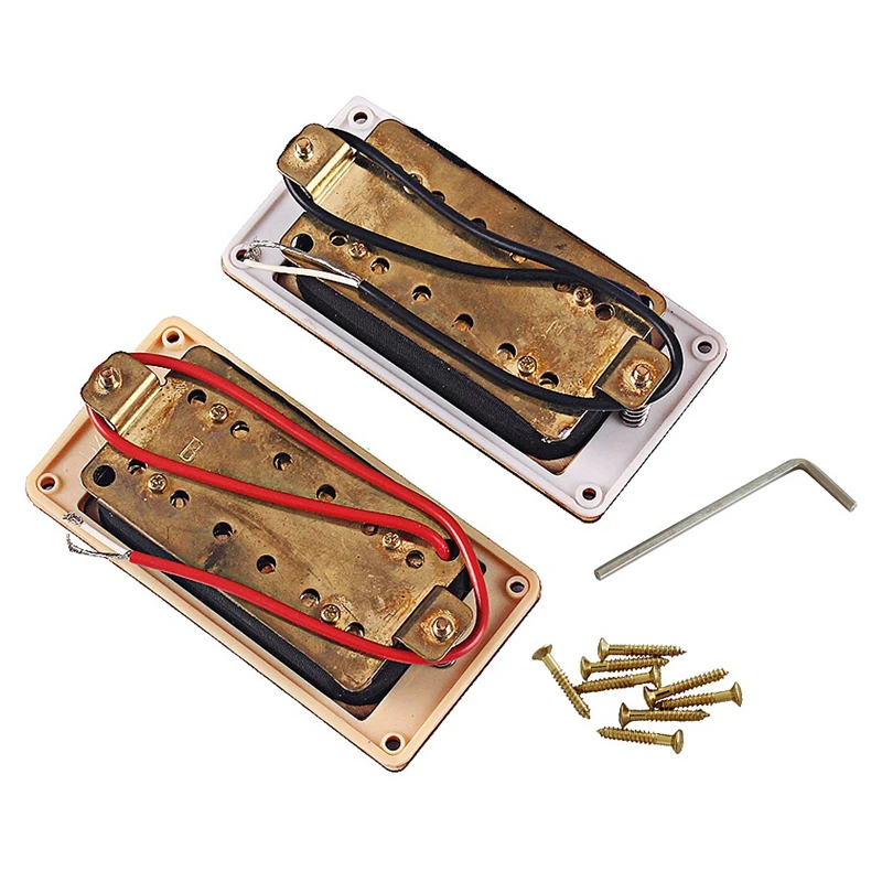 

Maple Wood 6-String Humbucker Pickups for Electric Guitar Replacement Parts Accessory