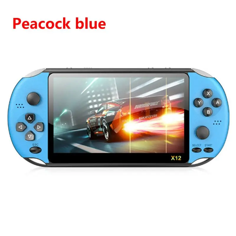 

X12 5.1\" Colorful Screen Retro Game Console 128Bit Handheld Game Host Machine XXUC