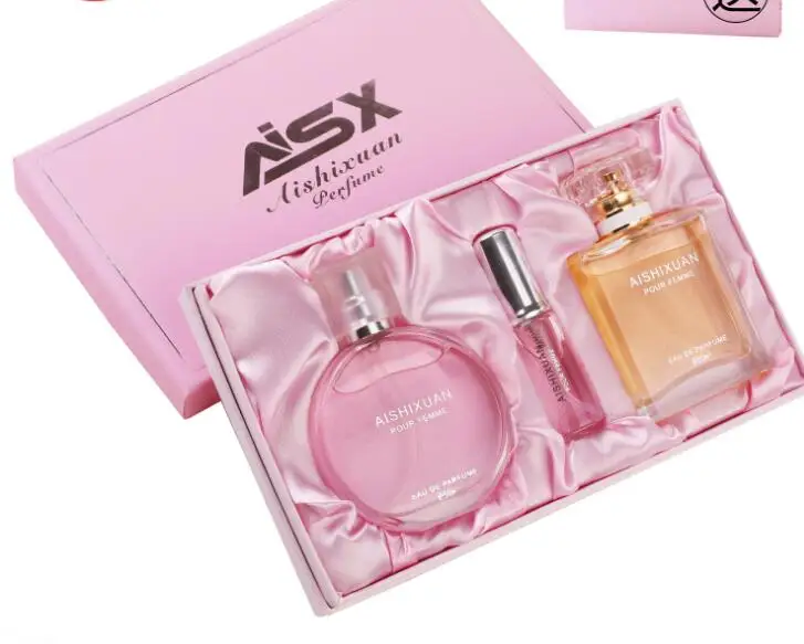 Женский подарочный набор 3 комплекта духов стойкий аромат свежий и элегантный