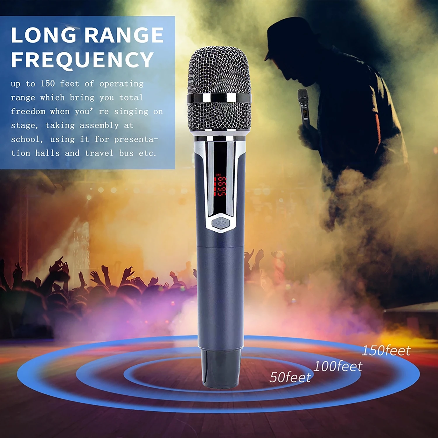 GAW-004A Горячая Распродажа новый популярный беспроводной микрофон по низкой цене |