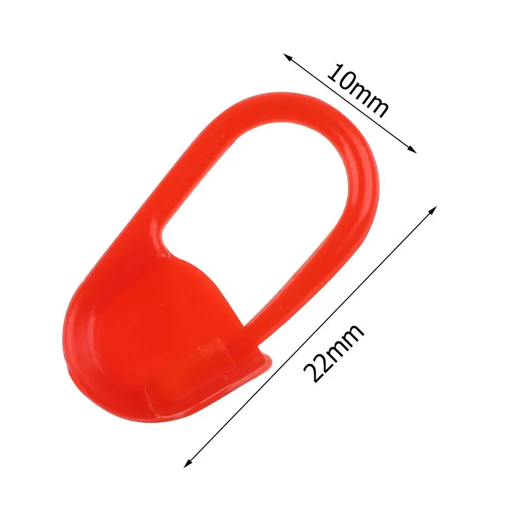 

20/50/100pcs Locking Stitch Marker Lock Pins Plastic Ring Markers for Knitting Crochet DIY Apparel Sewing E5M1 New