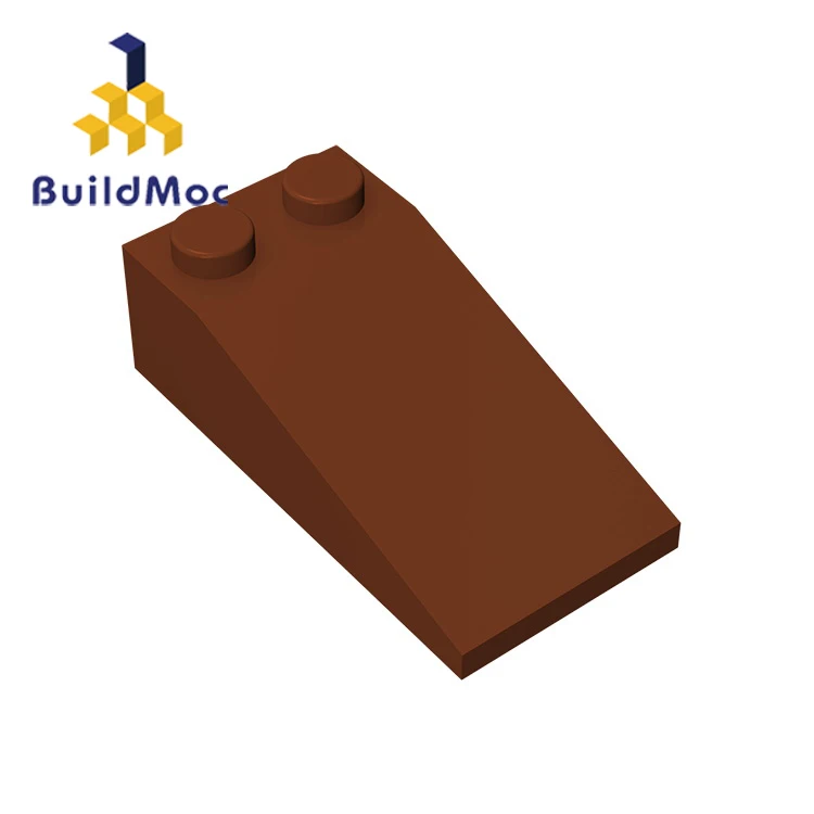 

BuildMOC 30363 Slope 18 4 x 2 For Building Blocks Parts DIY Educational Classic Brand gift Toys