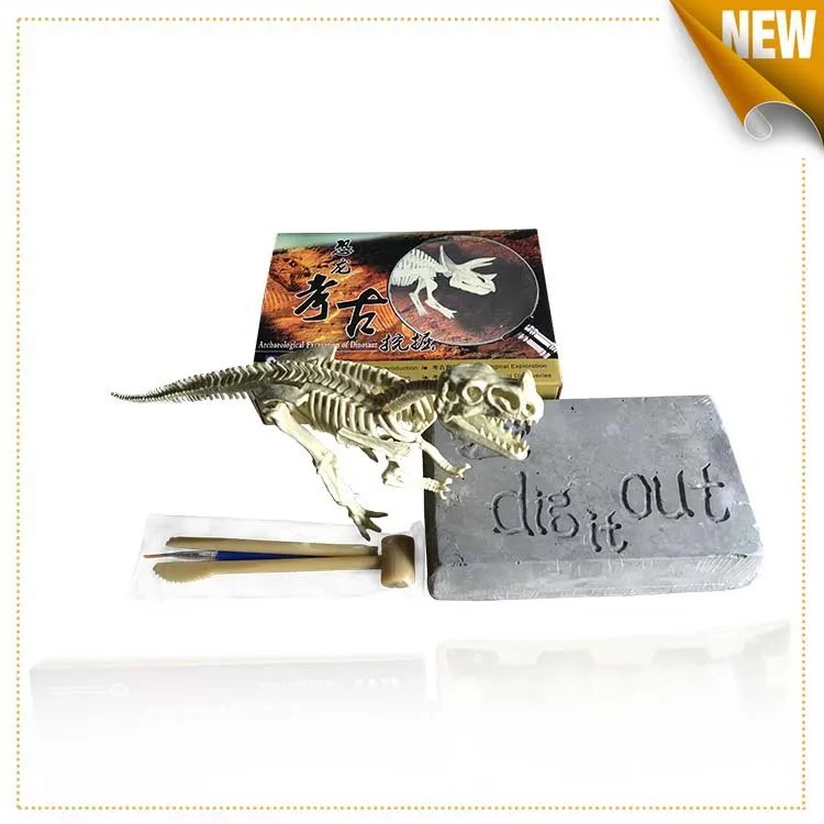 Муляжи динозавров набор &quotраскопки&quot моделирование археологии к тому что для