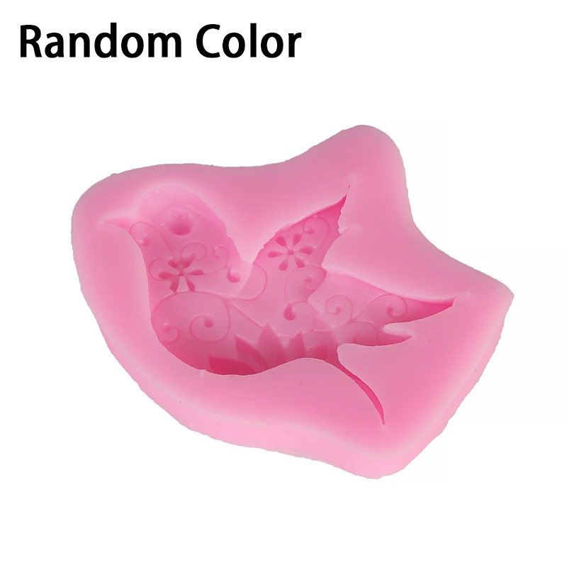 Новый 3D сорока Птица Форма для торта и печенья силикона в форме голубя Fondant