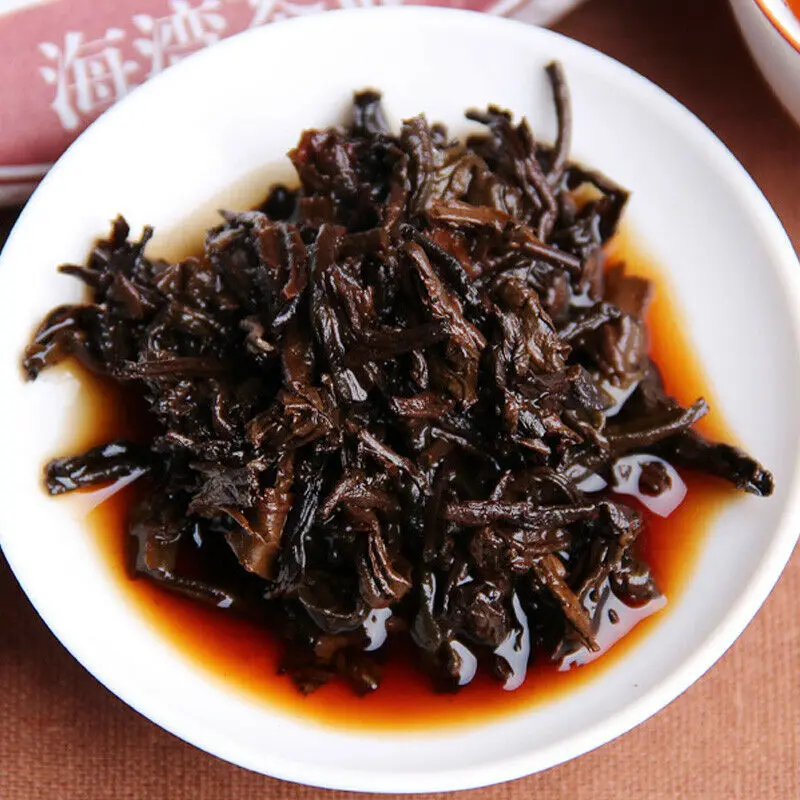 

2020 Laotongzhi 9978 Batch 201 Ripe Pu-erh Yunnan Old Comrade Haiwan Shu Pu-erh Tea 357g