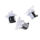 Соленоидный клапан под давлением, 122436110220 В, входной клапан 10 мм для водоочистителя, пластиковый клапан для воды