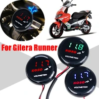 for gilera runner 50 125 172 180 2t 183 vxr 200 motorcycle accessories koso voltmeter volt gauge digital voltage display meter