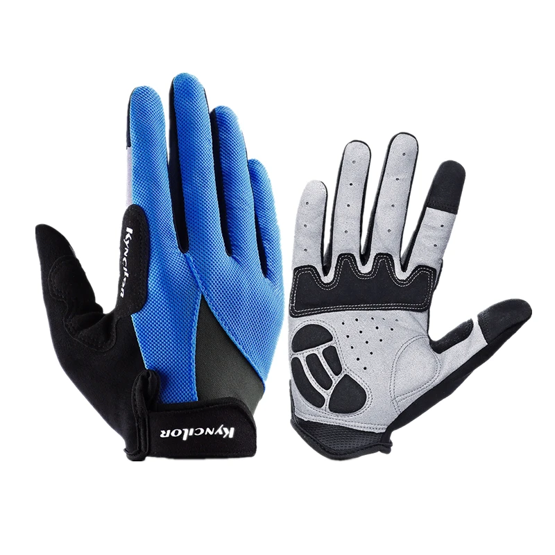 Летние мужские и женские перчатки для велоспорта дышащие ударопрочные с