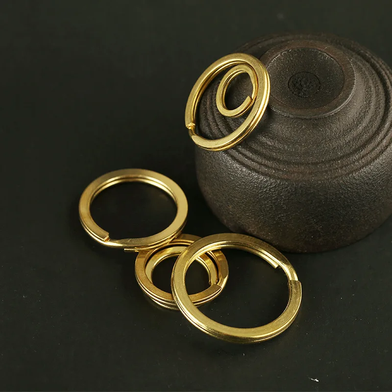 Латунные кольца для ключей ручного изготовления 10 35 мм внешний диаметр