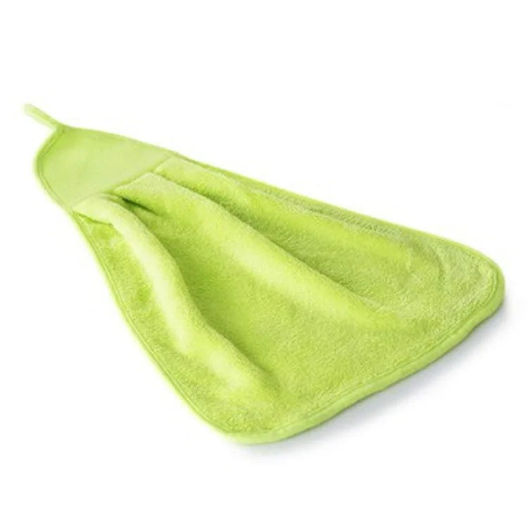 Can Hanging Kitchen Toilet Solid Color Water Uptake Speed Do Wipe Towel Coral Down Hand Cloth Clean | Дом и сад