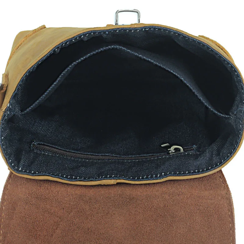 

Multi-function Men Waist Fanny Belt Pack Small Genuine Leahter Men's Crossbody Shoulder Bag Out-door Travel Riding Moto Bags