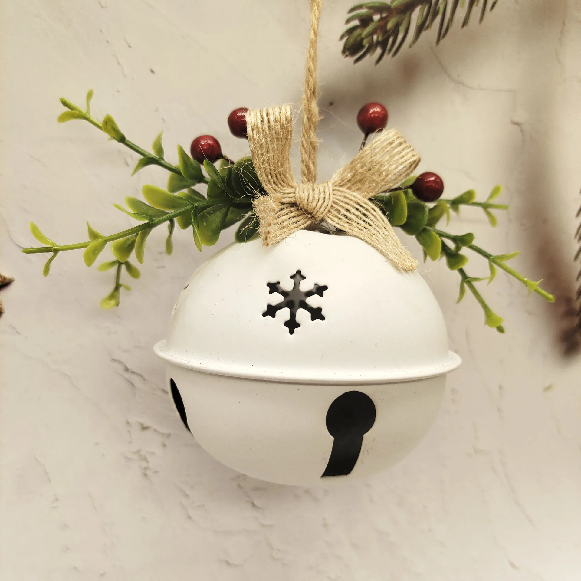 

2Pcs Christmas Bells Pendant Christmas Tree Decoration Festival Party Christmas Tree Bell Decor DIY Pendants Bell Accessories