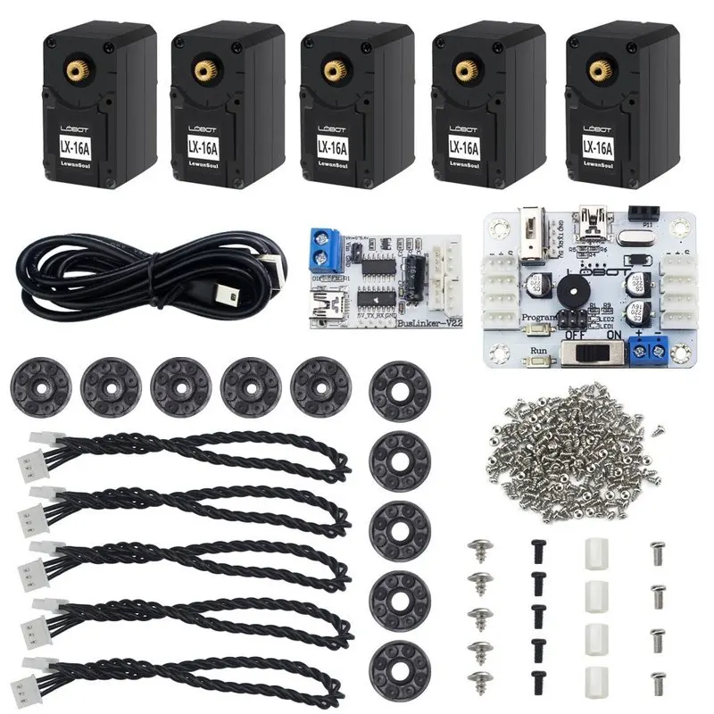 LOBOT серийный автобус микро сервопривод 17 кг с высоким крутящим моментом и