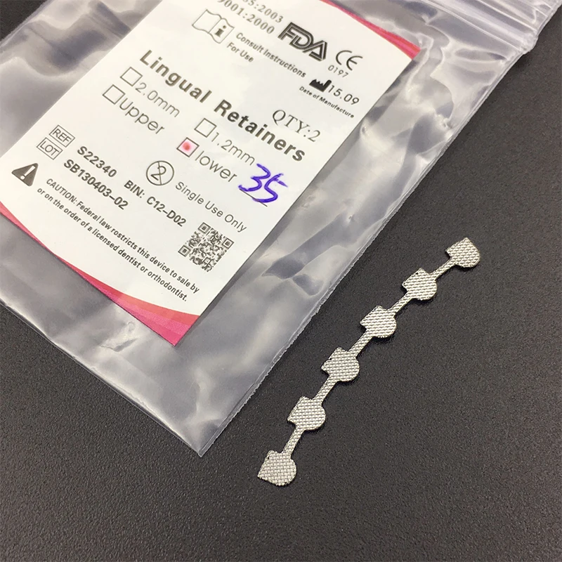 Стоматологические Ортодонтические бондонтические фиксаторы 2 шт. сетчатые